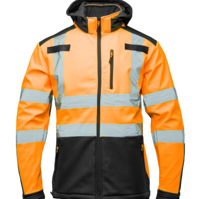 BRIXTON FLASH SOFTSHELL WSTAWKA GRANAT BF005 Z PASAMI ODBLASK. KAT 2 klasa2