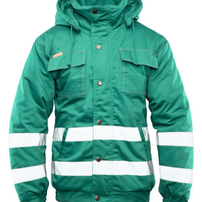 BRIXTON SNOW BRIXTON SNOW KURTKA OCIEPLANA ZIELEŃ / PASY ODBLASK