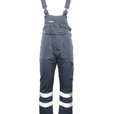 BRIXTON SNOW BRIXTON SNOW OGRODNICZKI OCIEPLANE STAL / PASY ODBLASK