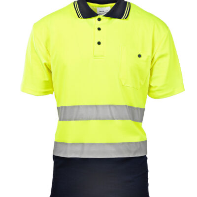 BRIXTON FLASH KOSZULKA POLO 50/50 ŻÓŁTY KAT. II BF012