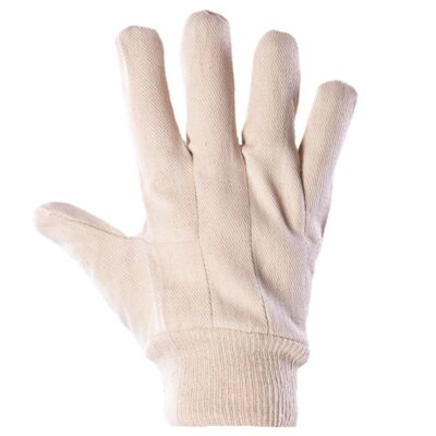 BAWEŁNIANE DRELICHOWE BIAŁE