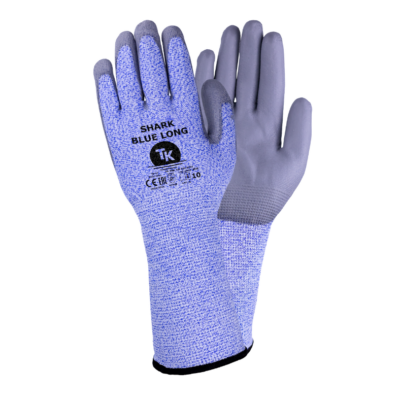 RĘKAWICE TK GLOVES SHARK BLUE LONG 10