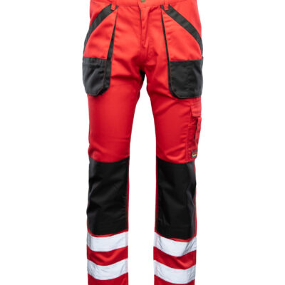 BRIXTON PRACTICAL SPODNIE PAS CZERWIEŃ ODBLASK