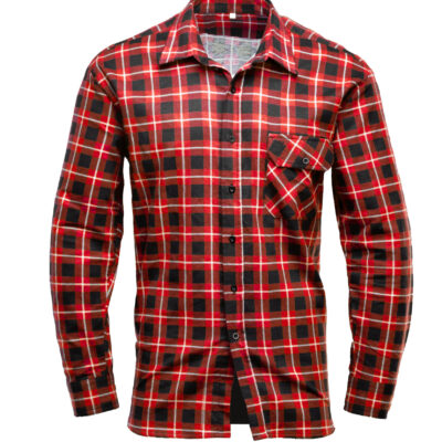 BONO BONO KOSZULA FLANELOWA CZERWIEŃ