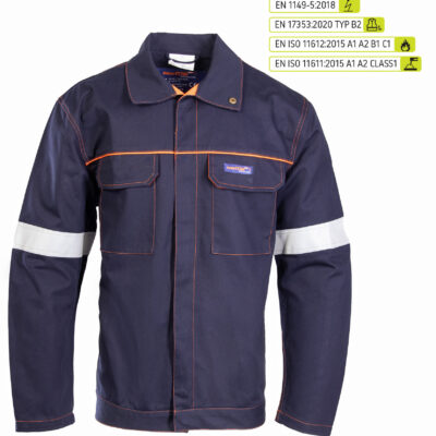 PROFFLAM ANTISTATIC BLUZA ODBLASK KAT.II