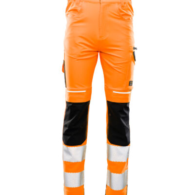 SEVEN KINGS SPODNIE DO PASA FLASH OSTRZEGAWCZE POMARAŃCZ SKF006 KAT II