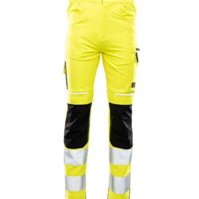 SEVEN KINGS SPODNIE DO PASA FLASH OSTRZEGAWCZE ŻÓŁĆ SKF006 KAT II