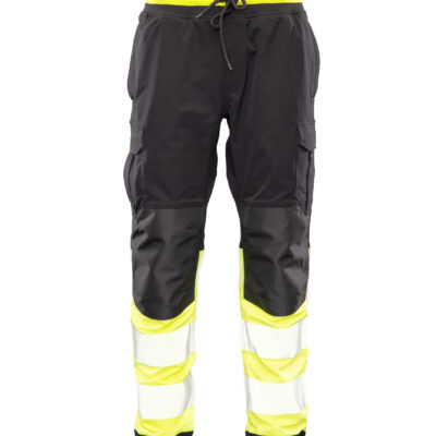 SEVEN KINGS FLASH JOGGER SPODNIE SKF03Y CZARNY/ŻÓŁTY KAT II