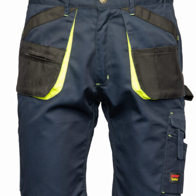 BRIXTON PRACTICAL SPODNIE KRÓTKIE GRANAT/ŻÓŁTY