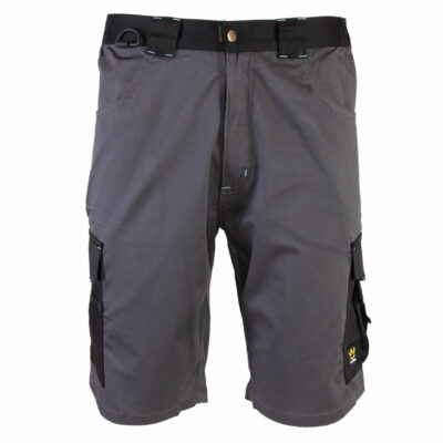 SEVEN KINGS SPODNIE KRÓTKIE DRIVE STALOWY