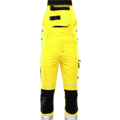 SEVEN KINGS SPODNIE OGROD. FLASH OSTRZEGAWCZE ŻÓŁĆ SKF005 KAT II