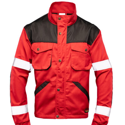 BRIXTON PRACTICAL BLUZA CZERWIEŃ ODBLASK