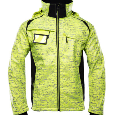 SEVEN_KINGS SEVEN KINGS CROSS SOFTSHELL KURTKA ŻÓŁĆ