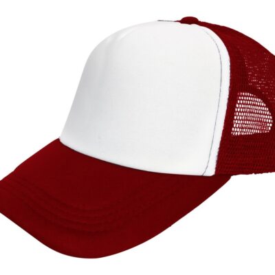 Czapka Moontex trucker 5P Burgundy/White