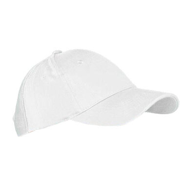CZAPKA 6P BAWEŁNA WH