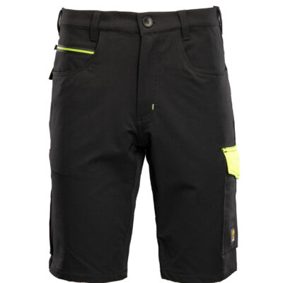 SEVEN KINGS RIVAL SPODNIE KRÓTKIE NYLON CZARNY/ŻÓŁTY