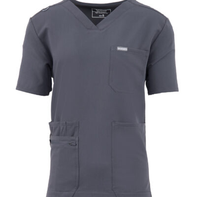 MYNTS MYNTS V-Neck Pocket Genius - ScrubTop Men MMT003 MoonStone Grey