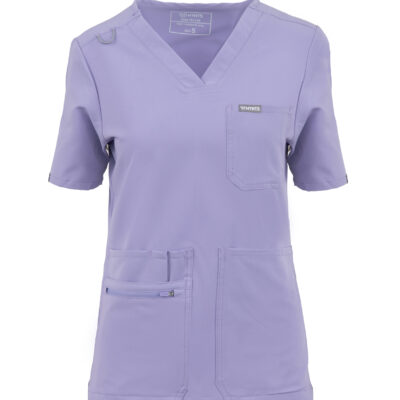 MYNTS MYNTS V-Neck Pocket Genius – Scrub Top Women WMT001 Lavender